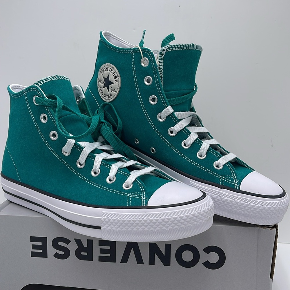 Converse Men’s High-Top Sneakers A08689C
CTAS PRO HI
MAGIC PEACOCK/WHITE/BLACK - Picture 4 of 16